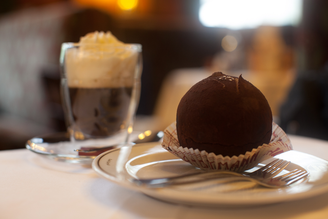 Dessert at Cafe Landtmann