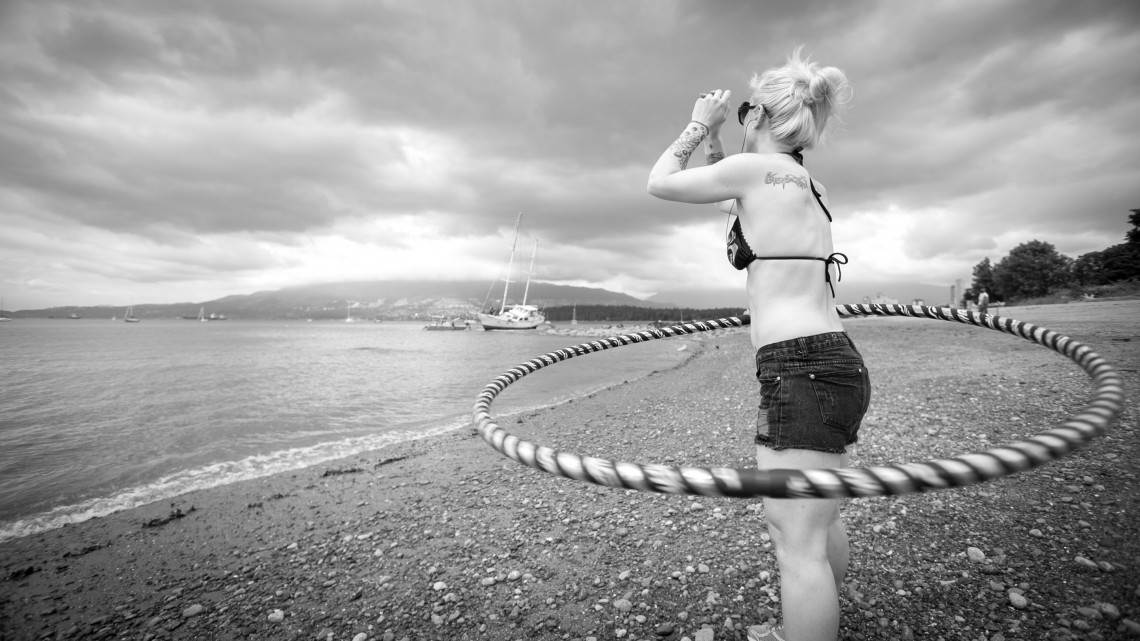 Hula artist