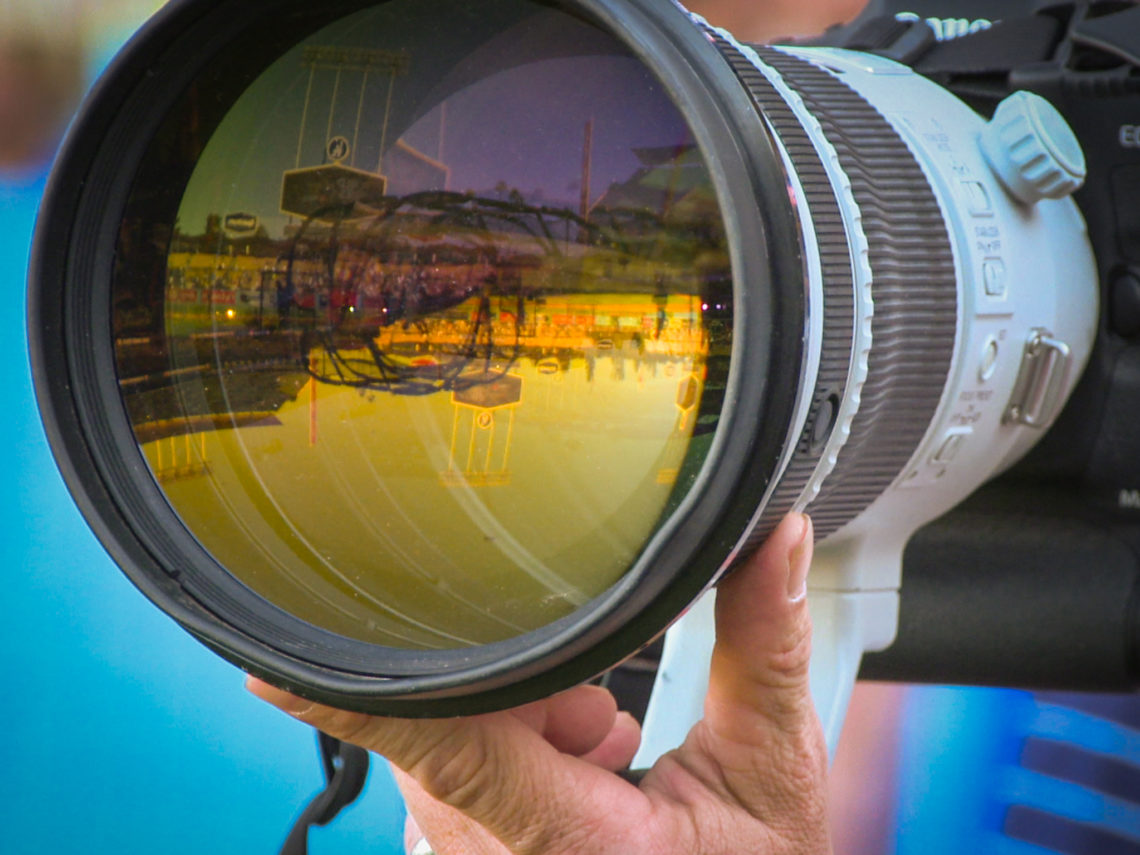 Dodger Stadium Reflection